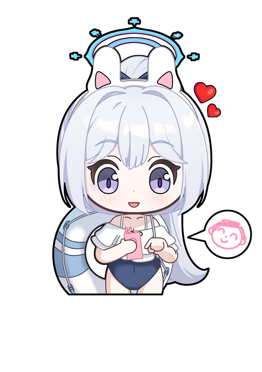 블루아카) 레빗소대 수영복 랜덤짤 11 (미야코 특집)_29.png