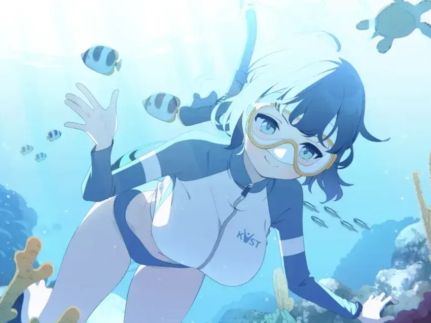 블루아카) 레빗소대 수영복 랜덤짤 12 (사키 특집)_7.webp