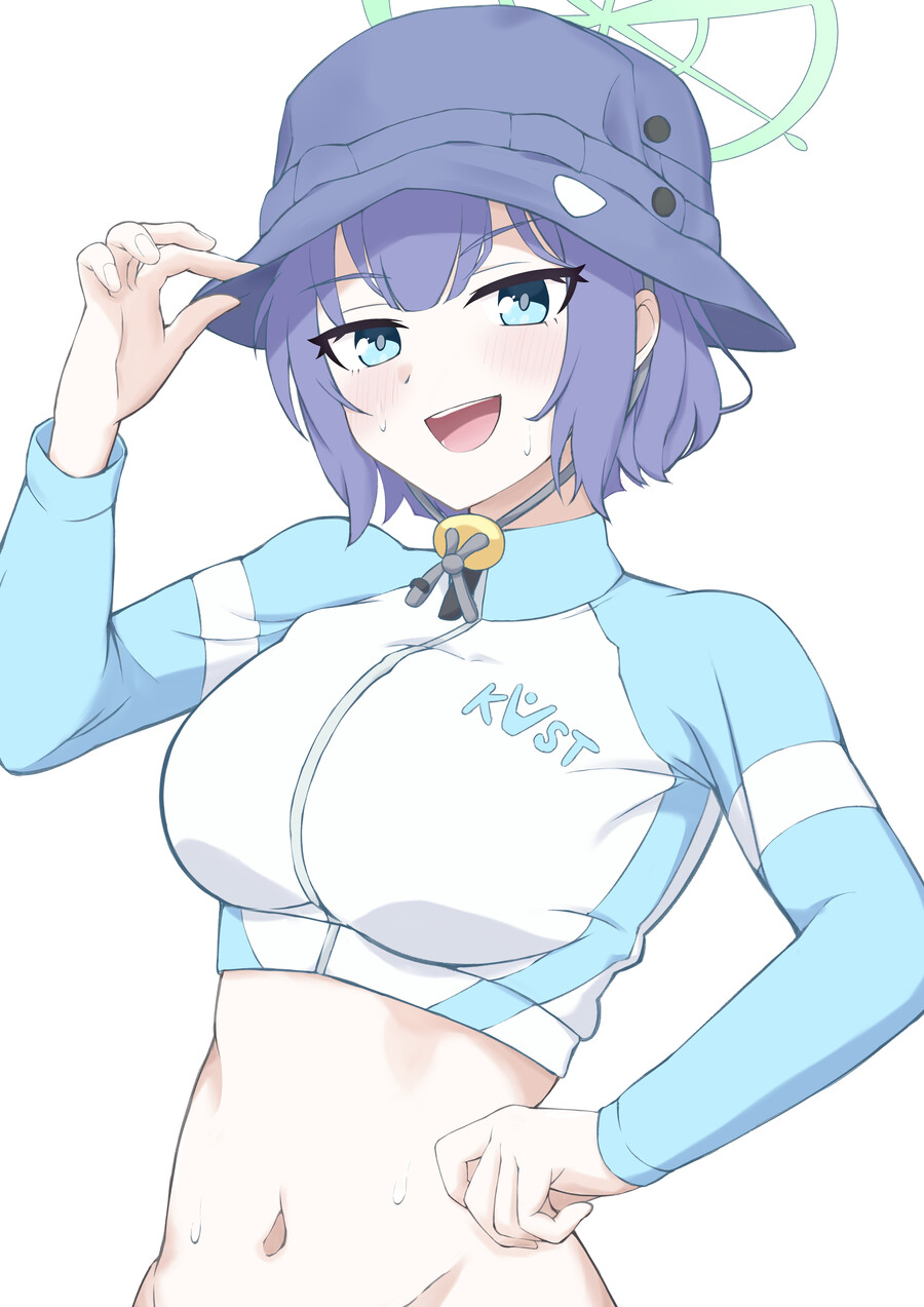 블루아카) 레빗소대 수영복 랜덤짤 12 (사키 특집)_29.jpg