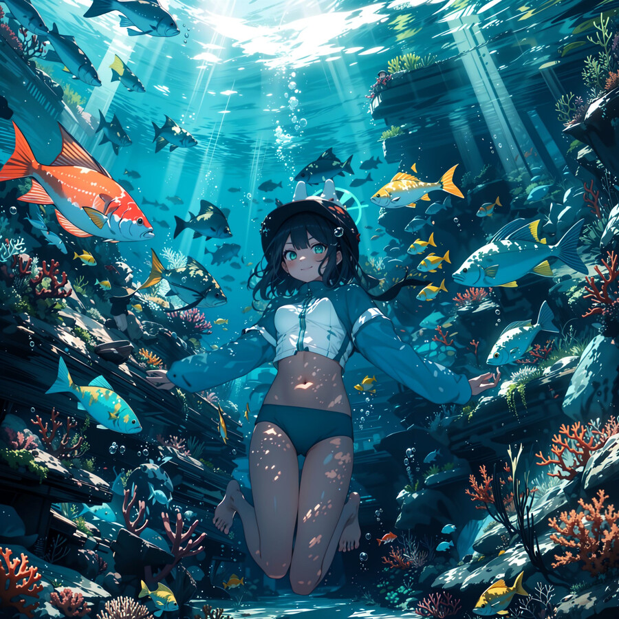 블루아카) 레빗소대 수영복 랜덤짤 14_27.jpg