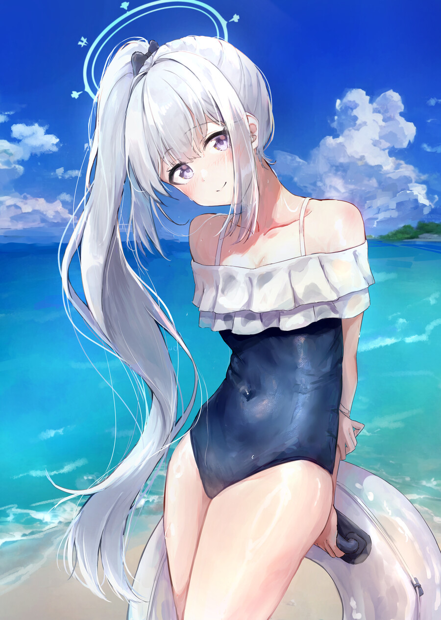 블루아카) 레빗소대 수영복 랜덤짤 16_11.jpg
