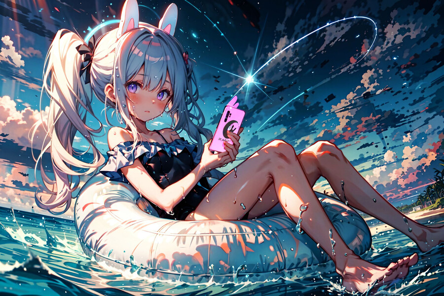 블루아카) 레빗소대 수영복 랜덤짤 16_29.jpg