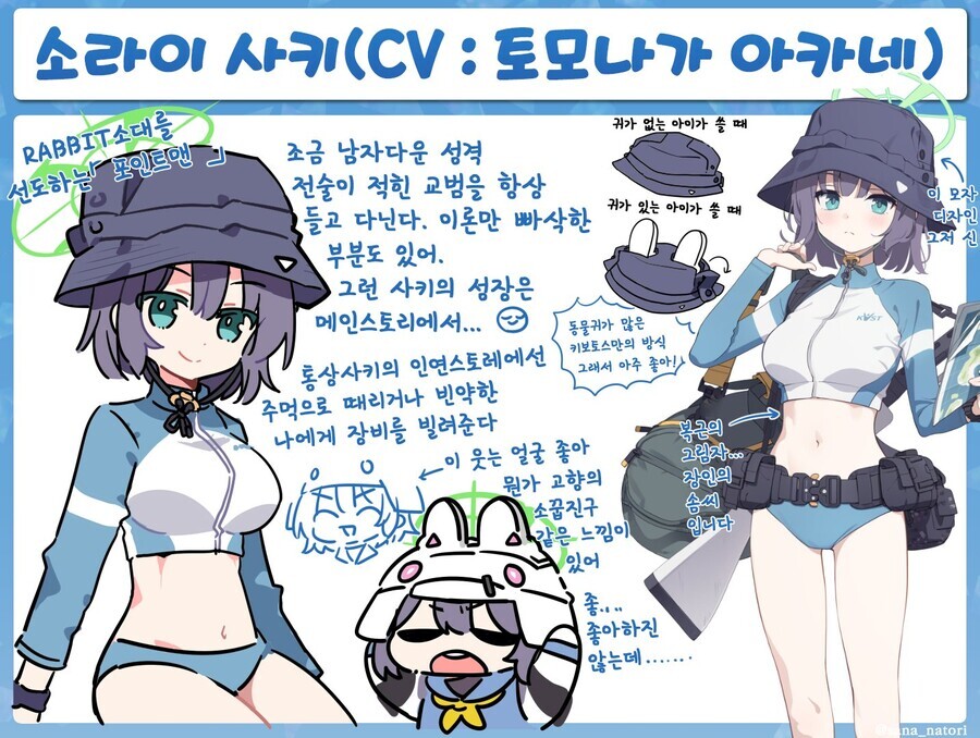 블루아카) 레빗소대 수영복 랜덤짤 17_2.jpg