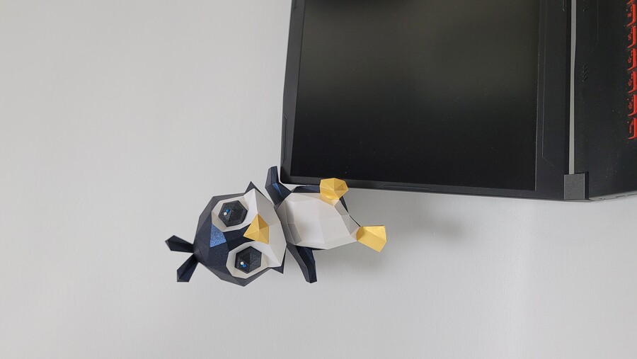 [종이모형] 매달리는 팽귄 페이퍼크래프트_1.jpg