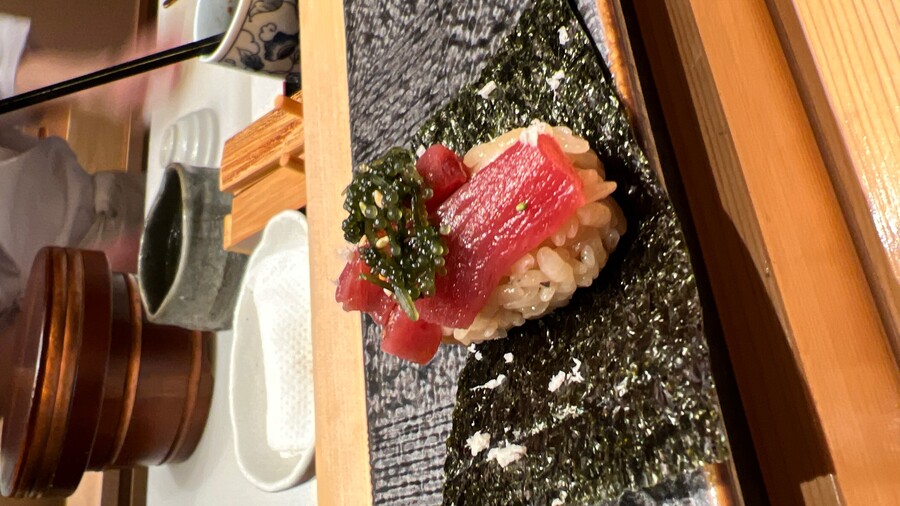 [일본 도쿄]일본주 무제한 숙성 스시 오마카세(스압)_5.jpeg