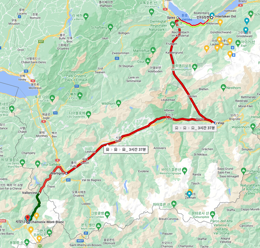 어머니 모시고 알프스 여행 10일차, 프랑스 샤모니의 몽블랑_3.png