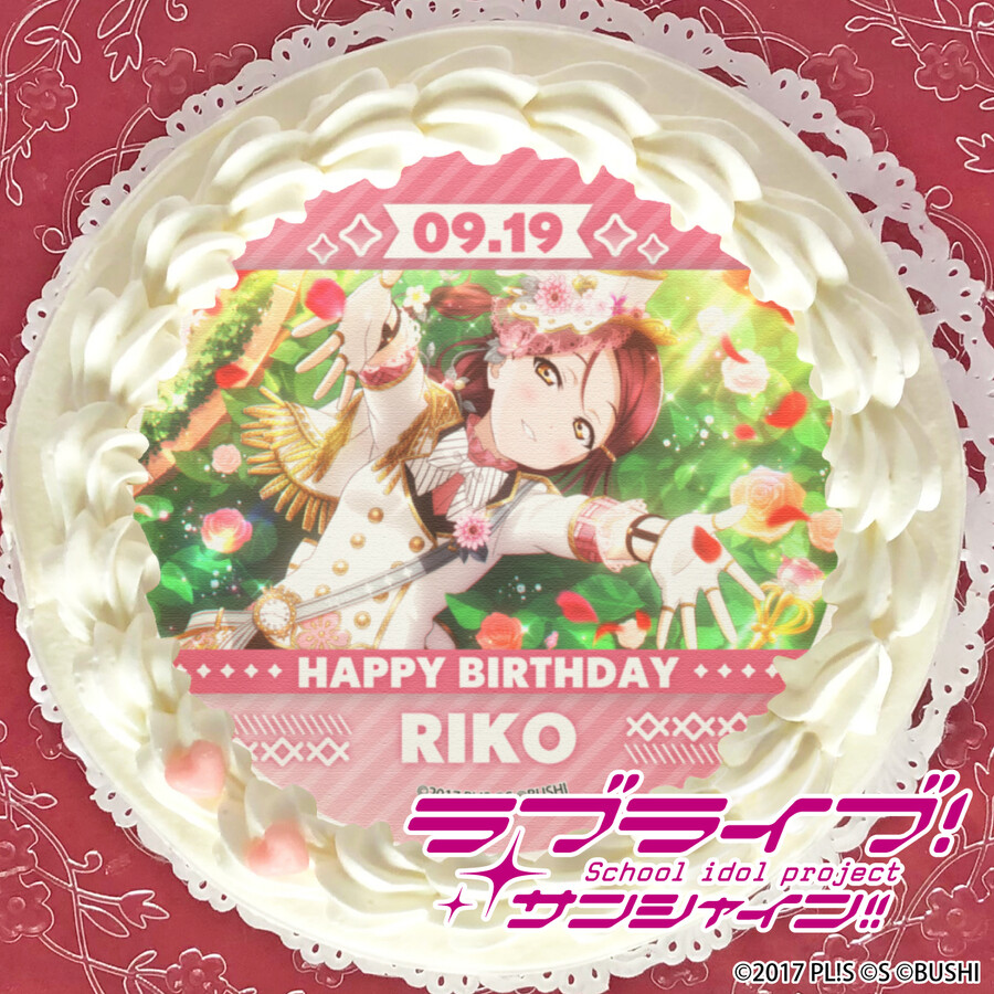 러브라이브! 시리즈 코토리&리코&루비&스미레 버스데이 프린트 케이크&마카롱 발매_10.jpeg