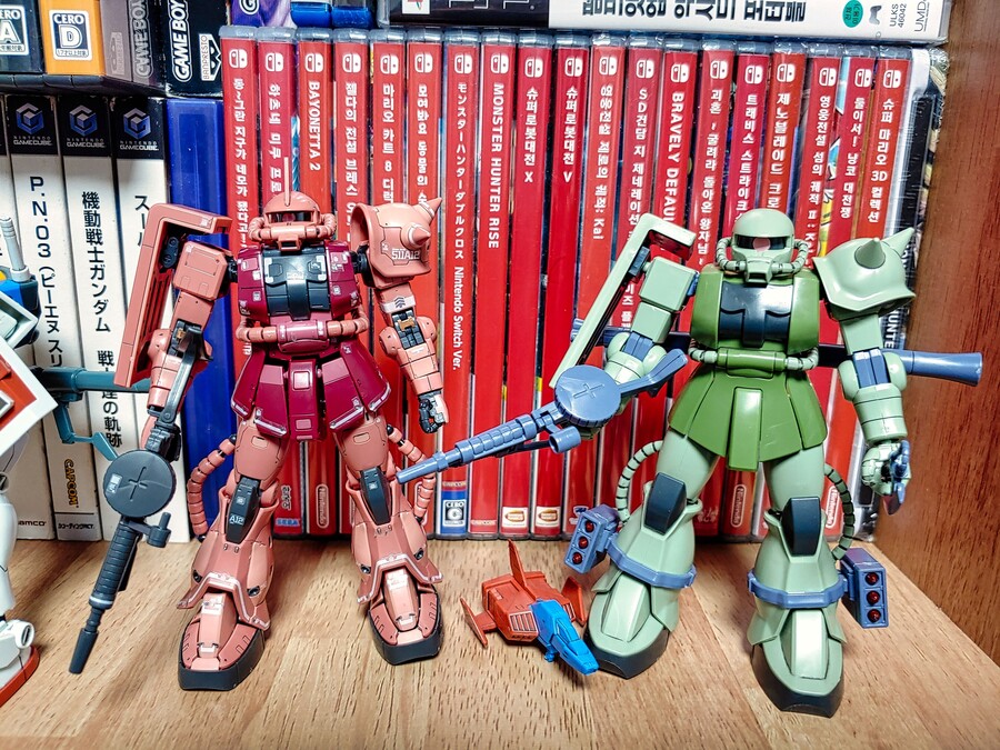 [HG] 건프라 스타터 세트 - 건담 vs.양산형 자쿠_29.jpg