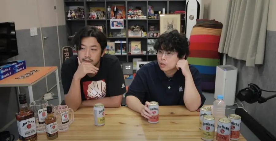 인방)짐빔 광고받은 침착맨과 옥냥이_1.webp