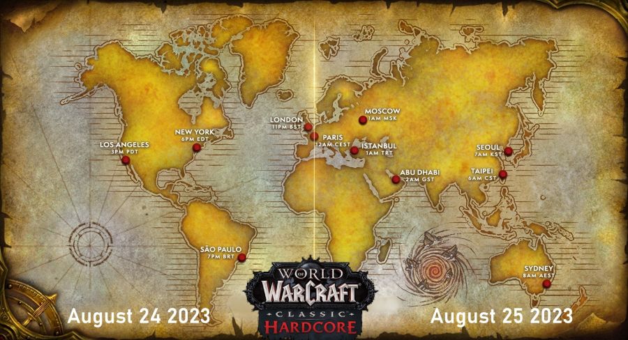 월드 오브 워크래프트 클래식 하드코어 전 세계 출시 시간_1.jpg