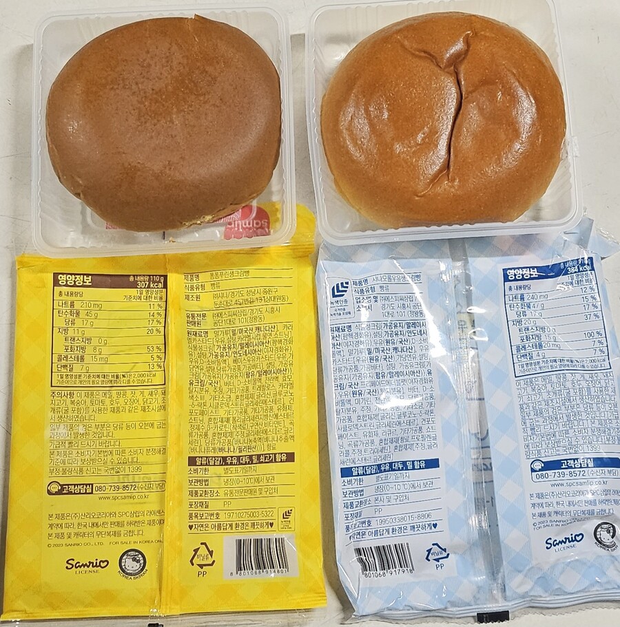 [신제품] 삼립 폼폼푸린생크림빵 / 시나모롤우유생크림빵_3.jpg