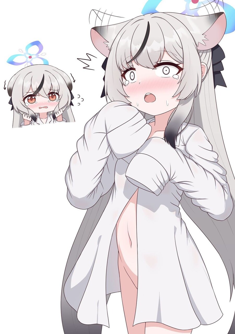 블루아카) 알몸 와이셔츠 코코나.jpg_1.jpg