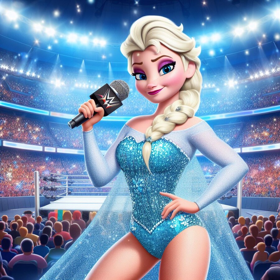 빙)WWE에 취직한 엘사_1.jpg