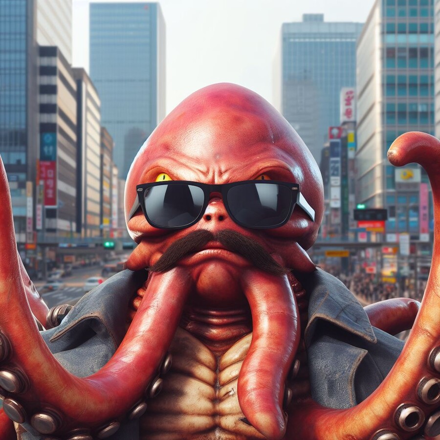 bing) 메탈슬러그에 나오는 마즈피플이 서울에 출현한걸 그려줘!!_7.jpg