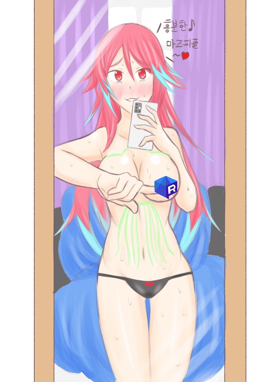 버튜버, 극후방)마즈피플 코스프레 로제타_1.jpg