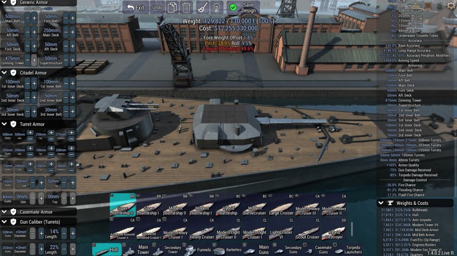 [군함 설계] 이번에는 실현은 가능한(?) 엽기 초중전함_3.jpg