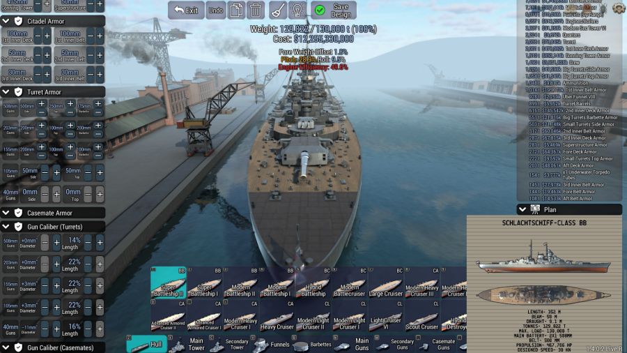 [군함 설계] 이번에는 실현은 가능한(?) 엽기 초중전함_6.jpg