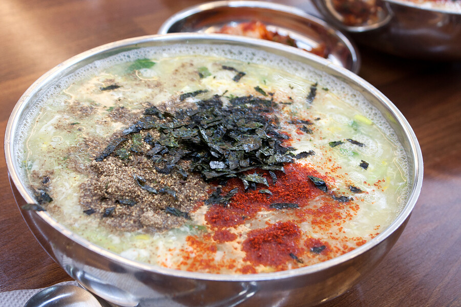 칼국수 음식 사진