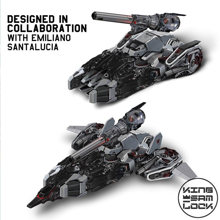 트랜스포머 리부트 메가트론 디자인