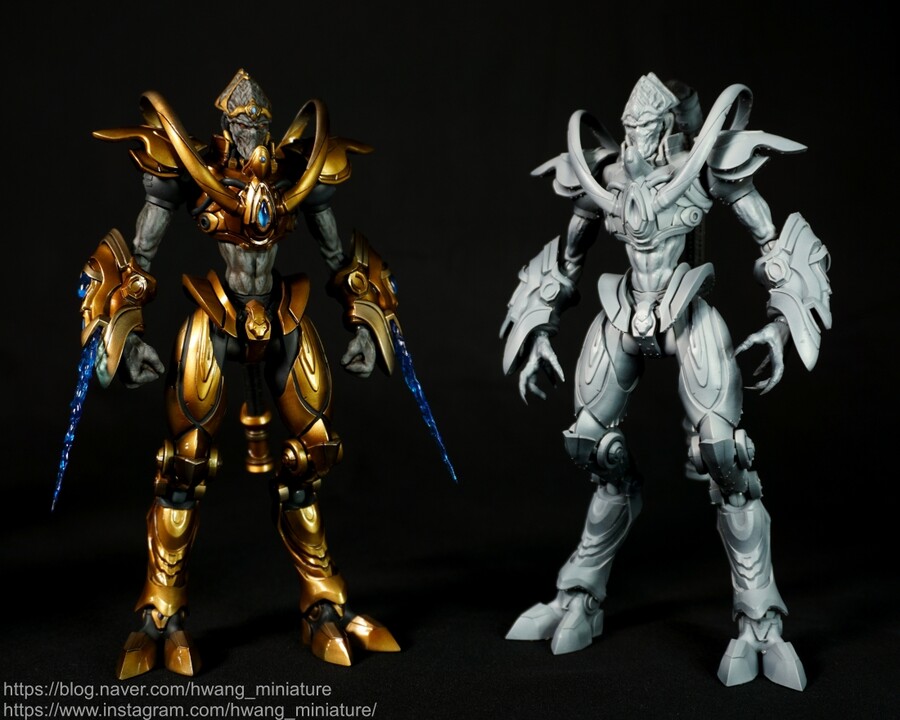 1/12 스타크래프트 리마스터 Ver 질럿 / 피닉스 액션피규어 세트 완성!!_83.jpg