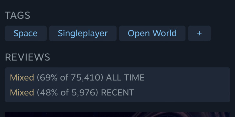 스타필드 스팀 구매자 평가 복합적 으로 하락_1.jpeg