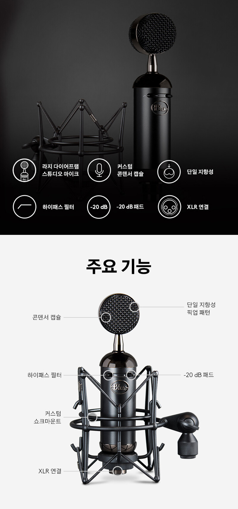 [네이버] 블루 스파크 SL XLR 콘덴서 마이크 단독 특가! 159,000원_3.jpg