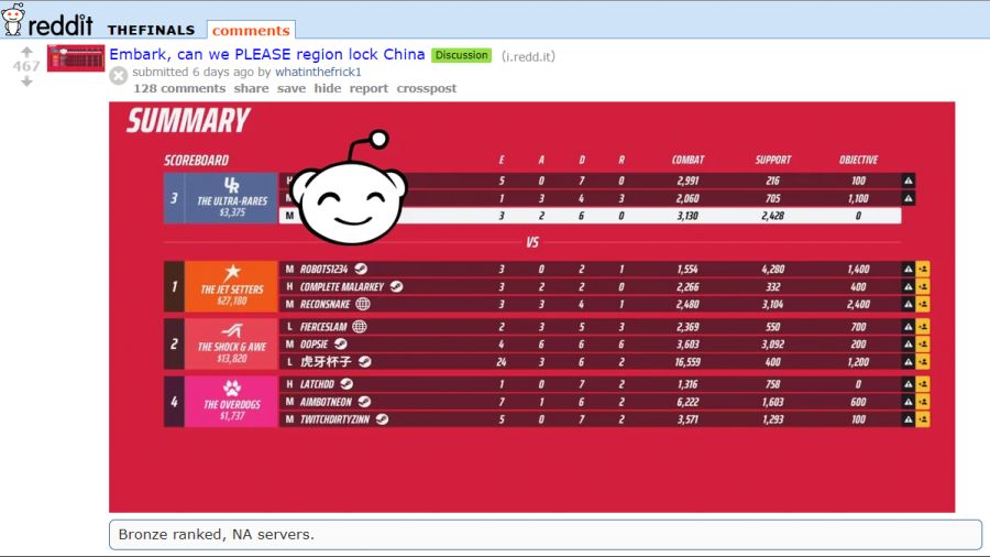 [더파이널스] 해외유저들 "중국 지역차단 으로 막아야" 호소_2.png