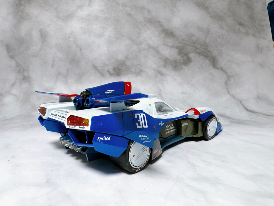 [아오시마] 사이버포뮬러 아스라다 G.S.X 에어로 모드 Ver. 풀도색 완성_4.jpg
