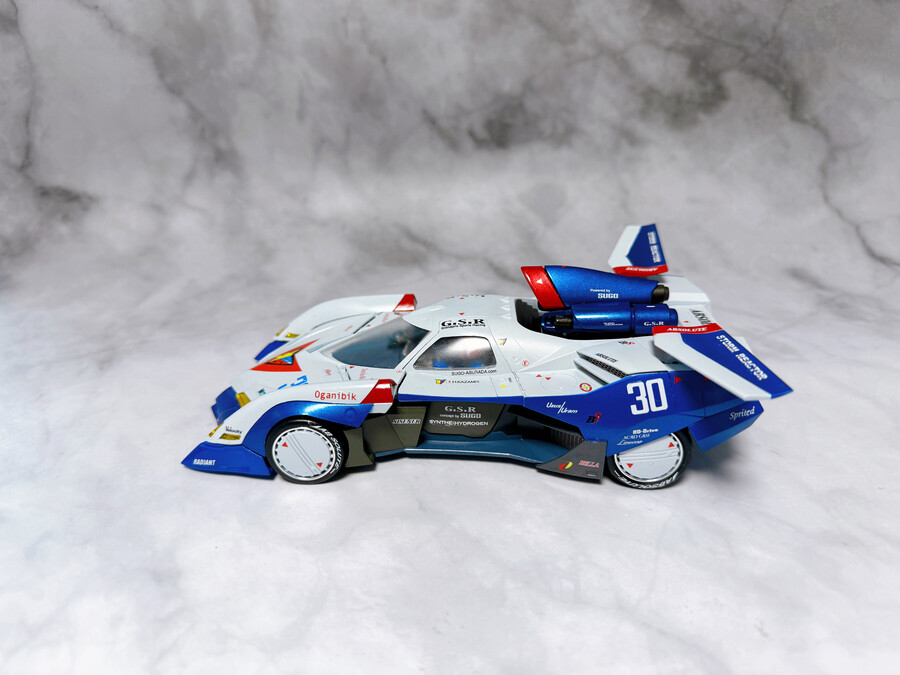 [아오시마] 사이버포뮬러 아스라다 G.S.X 에어로 모드 Ver. 풀도색 완성_15.jpg