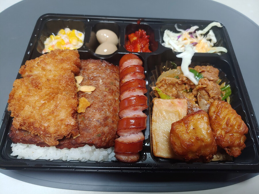 한솥도시락 송정식떡갈비