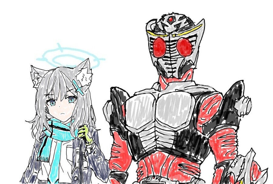 블루아카X라이더)스포) 최종장에 임하는 류우키 센세니 만화.manhwa_1.jpg