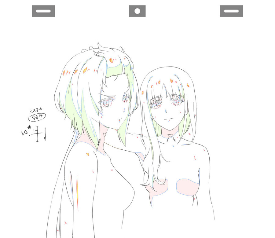 [신듀얼리티 느와르] 제 13화 「Double cast」 원화 공개_4.jpg