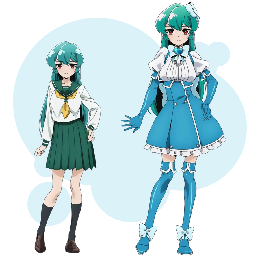 [마법소녀를동경해서]악당을 물리치기 위해서 대항하는 트레스 마지아_2.webp