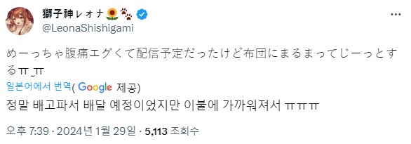 버튜버) 레오나 근황_1.png