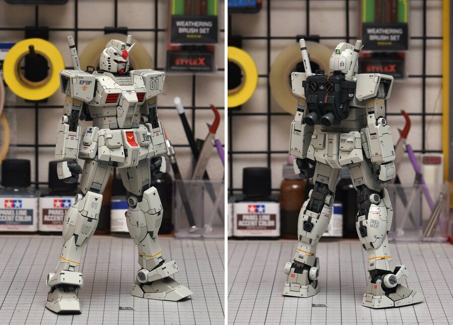 [MG] 건담 롤아웃 컬러 RX-78-1 Gundam (Rollout Color)_7.jpg