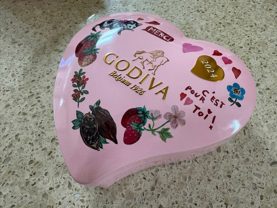 고디바(GODIVA) 프루츠 바스켓 지큐브 어쏘트먼트 하트틴~~~_2.jpg