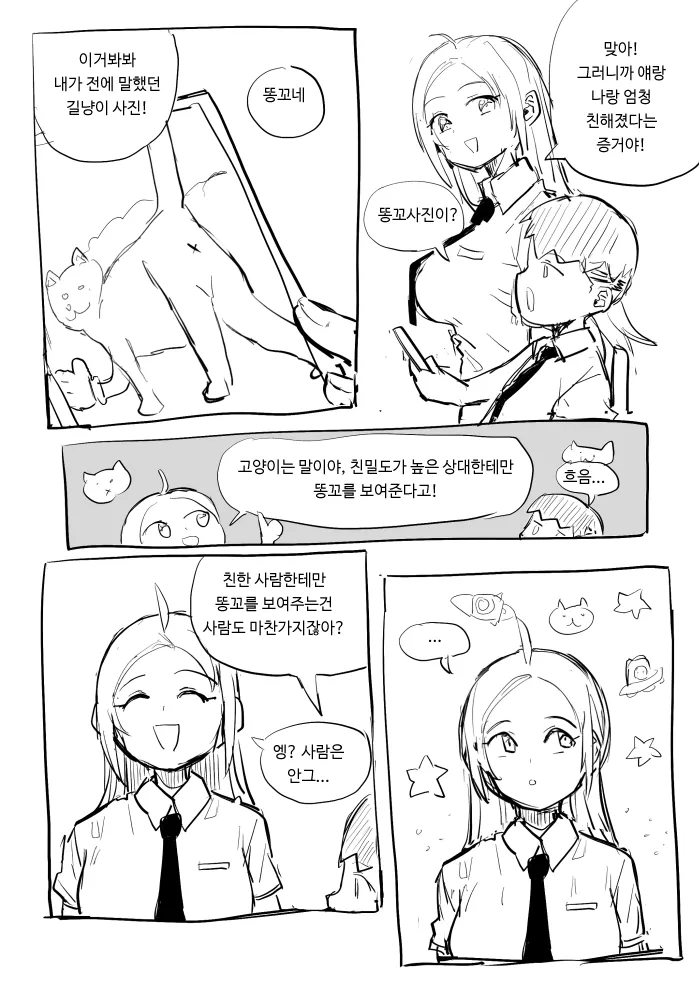 고양이는 친하면 똥꼬를 보여준다.jpg_1.webp