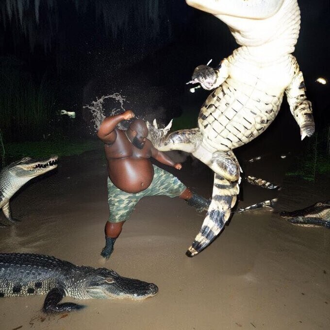 Ai로 그린 악어와 흑인과 피자 그림들 .jpg_5.jpg