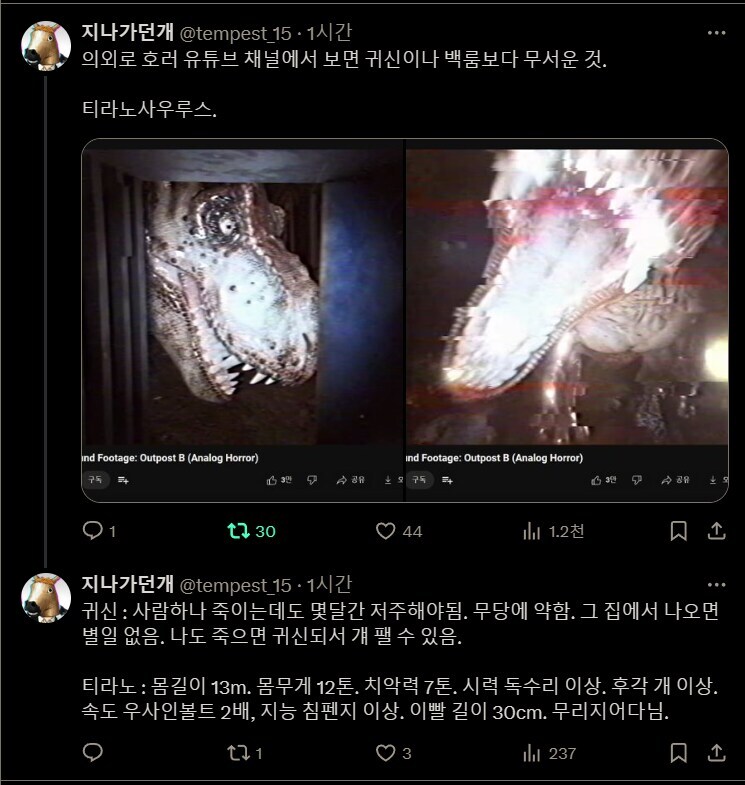 호러) 은근 아날로그 호러랑 잘 어울리는 조합_1.jpg