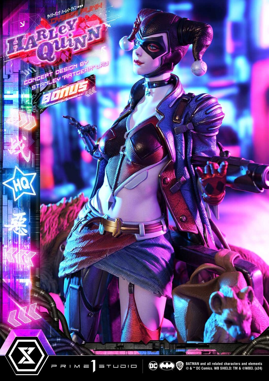 [프라임1스튜디오] 1/4 배트맨 - 사이버 펑크 할리 퀸_38.jpg