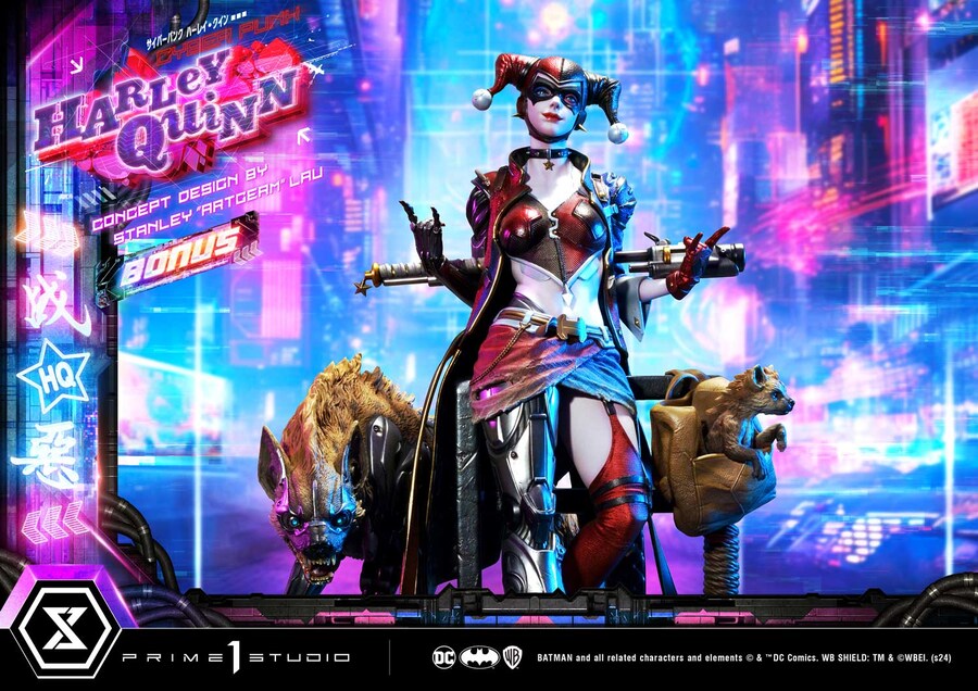 [프라임1스튜디오] 1/4 배트맨 - 사이버 펑크 할리 퀸_40.jpg