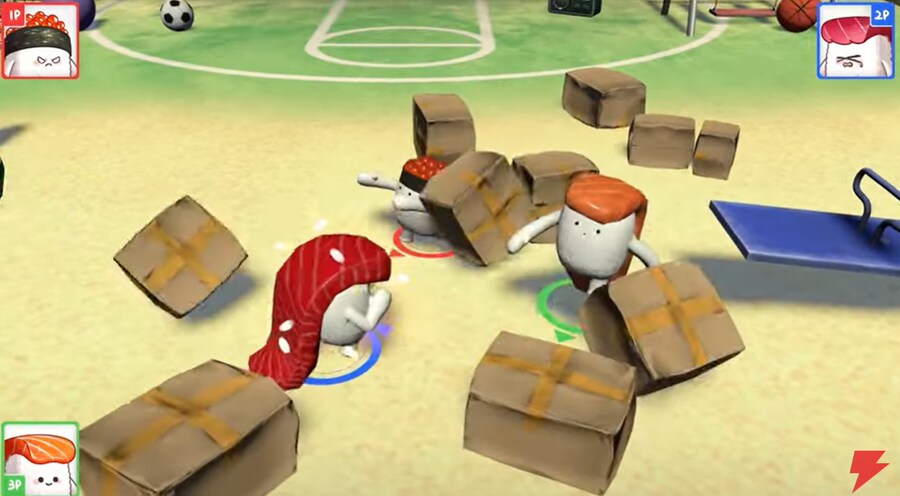 일본 전격 온라인 스시 배틀 램벙셔슬리 3인 플레이 영상_3.png