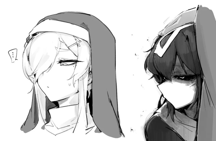마물을 두둔하는 수녀.manga_3.jpg