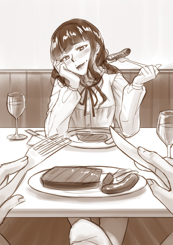 피어앤헝거2) 마리나: "문질~♡ 문질~♡"_1.jpg