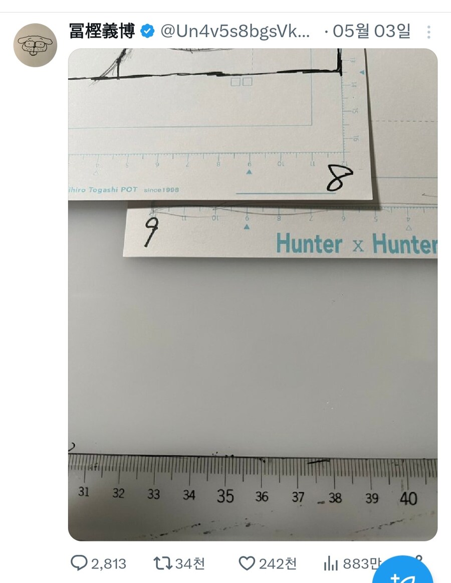 헌터X헌터) 헌터 작업 복귀해서 토가시 달리고 있는 근황_6.jpg