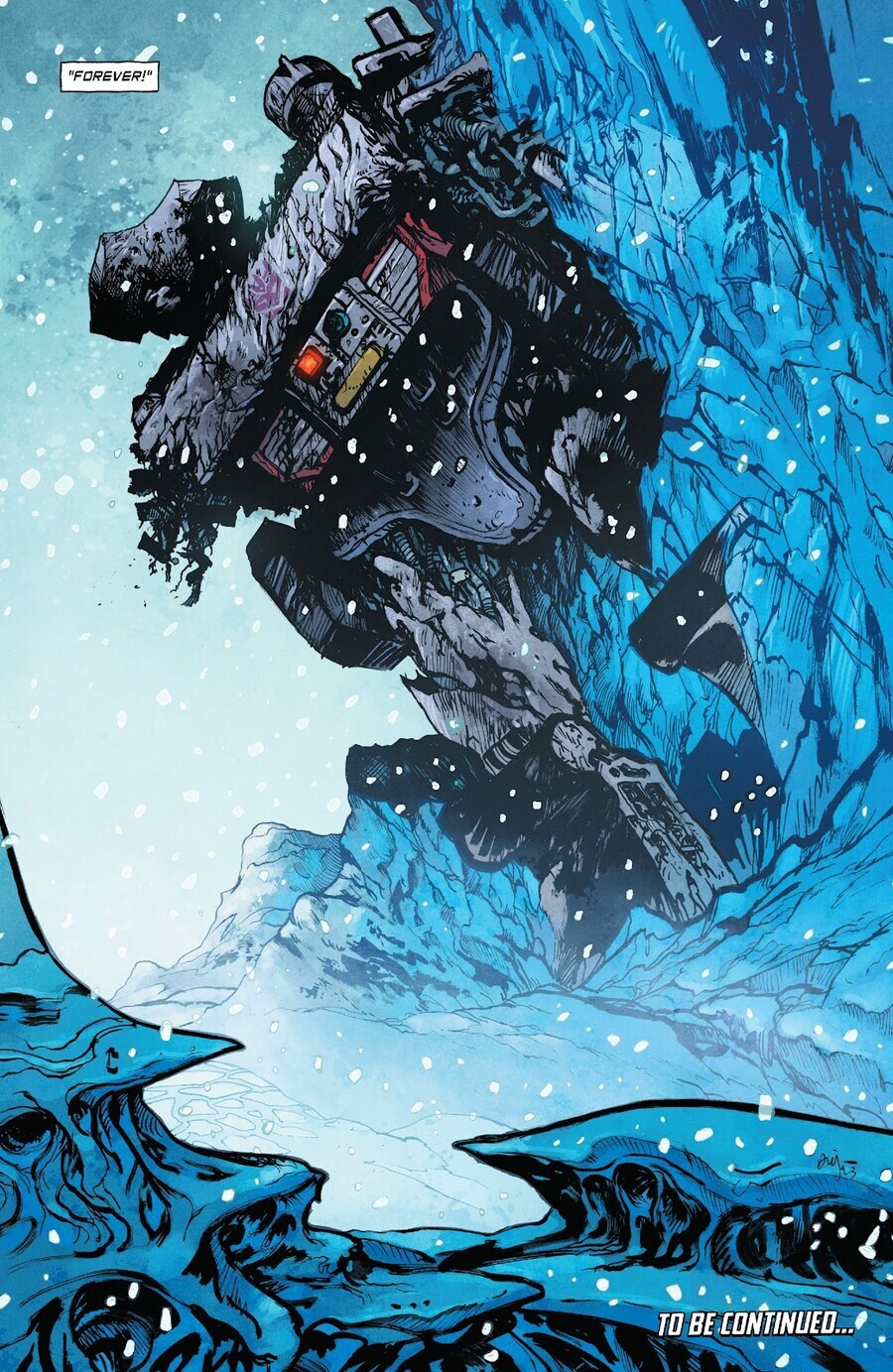 메가트론 팔 이식한 옵티머스 프라임