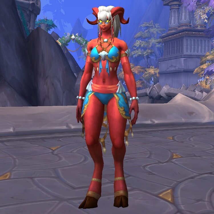 (흥미) 와우 비키니 및 수영복 형변 인게임 룩 모음_4.jpg