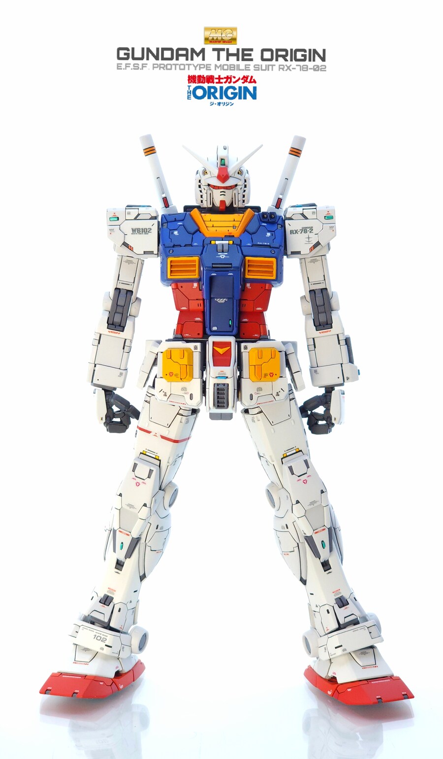 MG 홍오리진 RX-78-02 퍼스트 건담 완성했습니다🔥_9.jpg