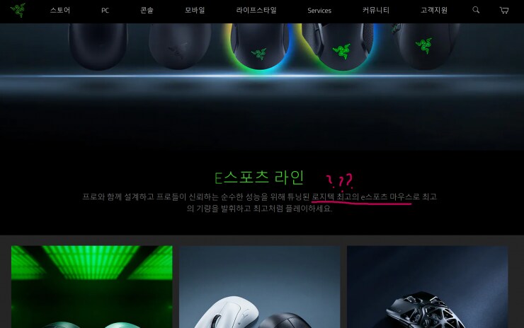 레이저(Razer)오피셜 E스포츠 최고의 마우스_1.png