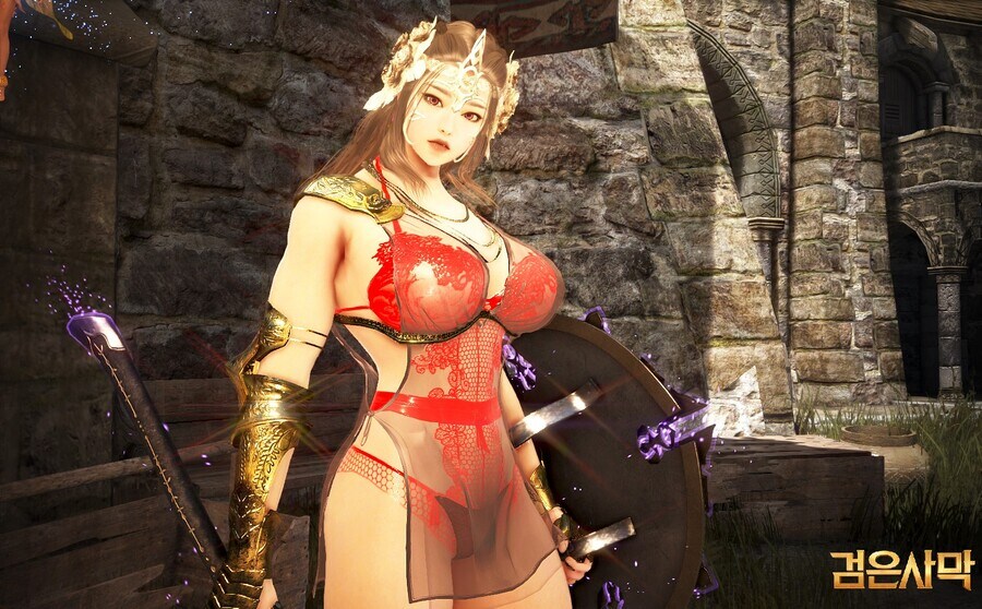 [검은사막] 가디언 신상 비키니 구매후 간단 착용샷_17.jpg